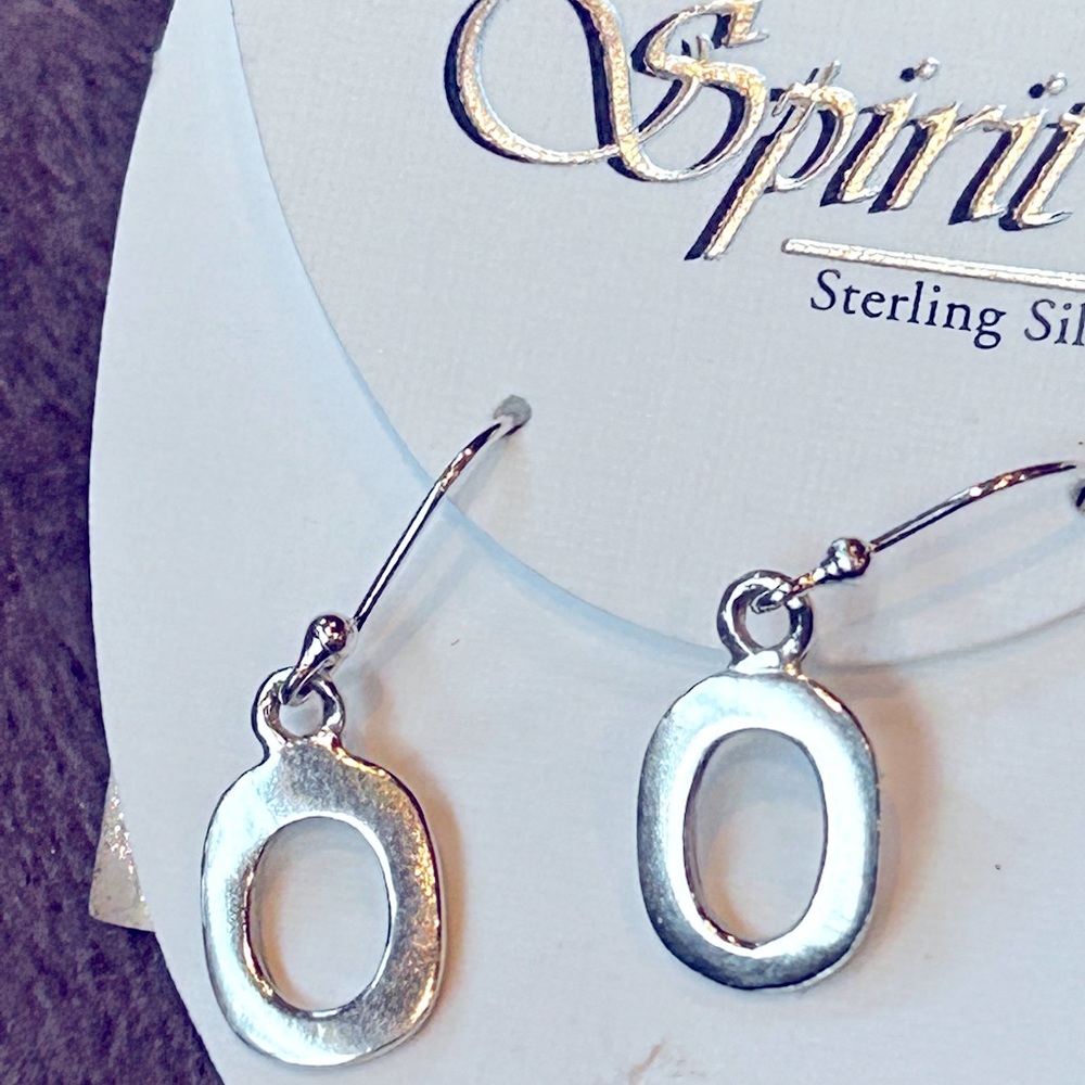 Sterling silver earrings